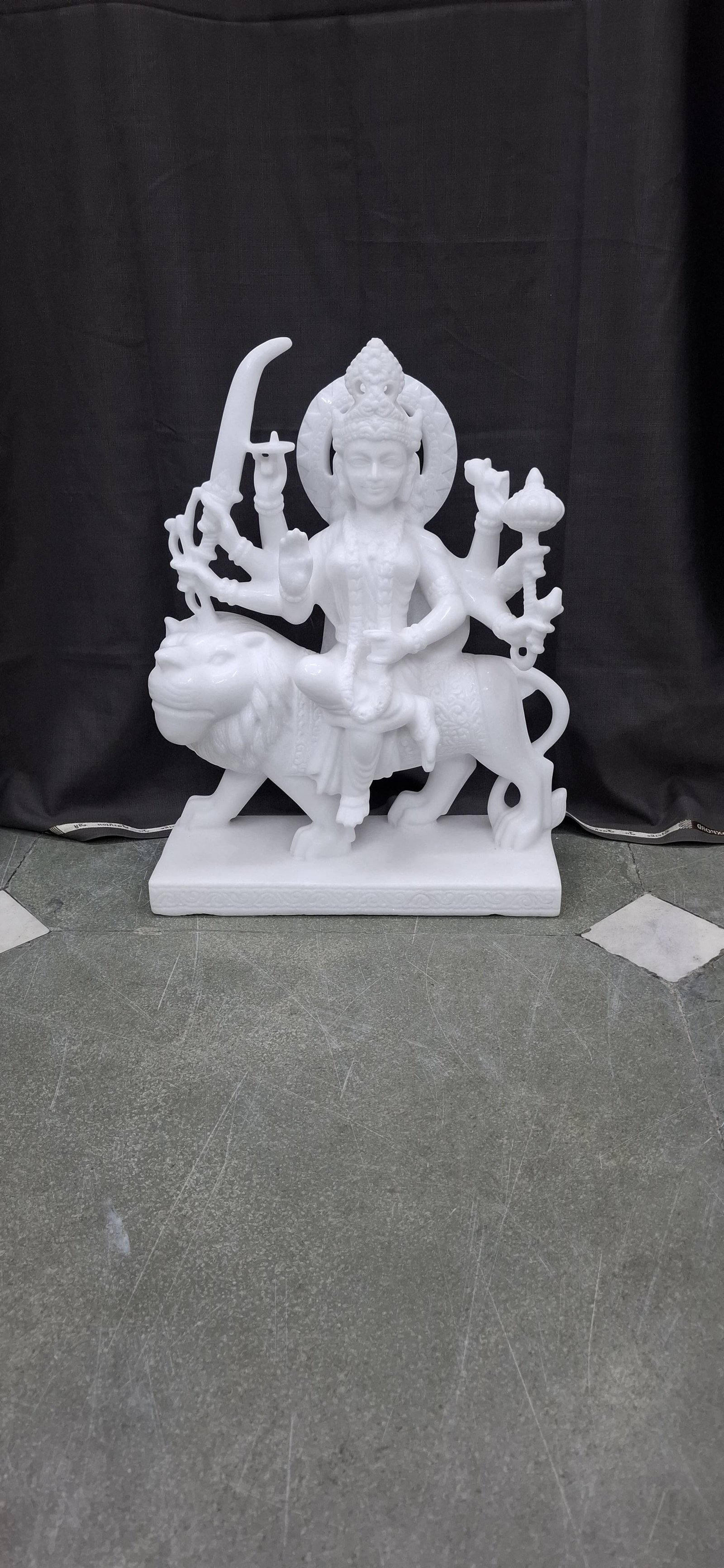 Shri Durga Mata marble statues -